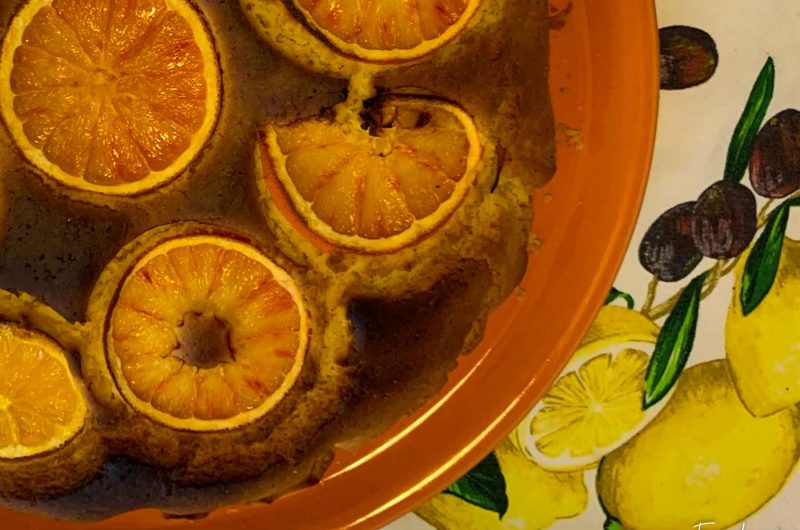 Torta all'arancia vegana - Ricetta